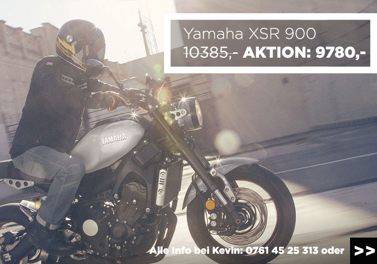 Yamaha XSR 900 zum MOZ-Aktionspreis