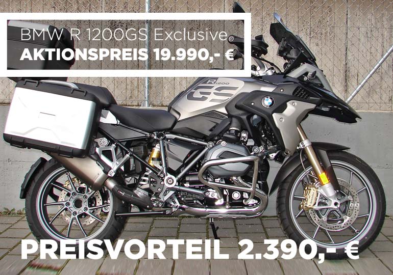 BMW 1200 GS Exclusive Angebot im MOZ Freiburg